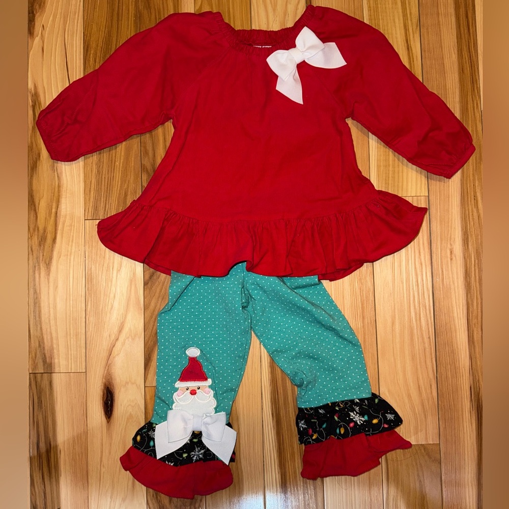 Ricrac & Ruffles outfit size 12 months